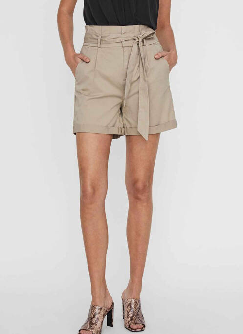 Șort bej VERO MODA femeie