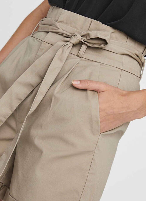 Șort bej VERO MODA femeie