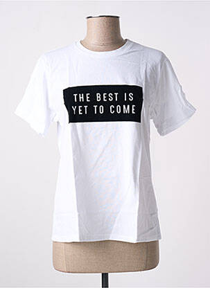 Tricou alb MANGO femeie