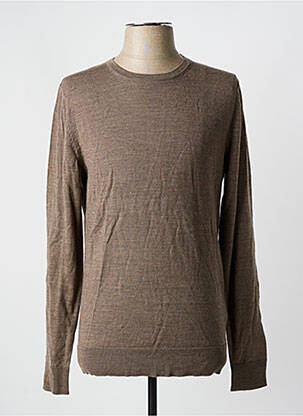 Pulover bej JACK & JONES bărbat