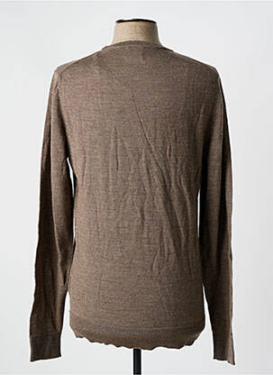 Pulover bej JACK & JONES bărbat