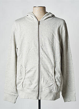 Hanorac cu glugă gri SELECTED bărbat