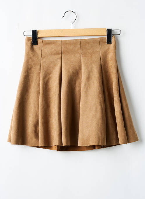 Fustă scurtă bej TALLY WEIJL femeie