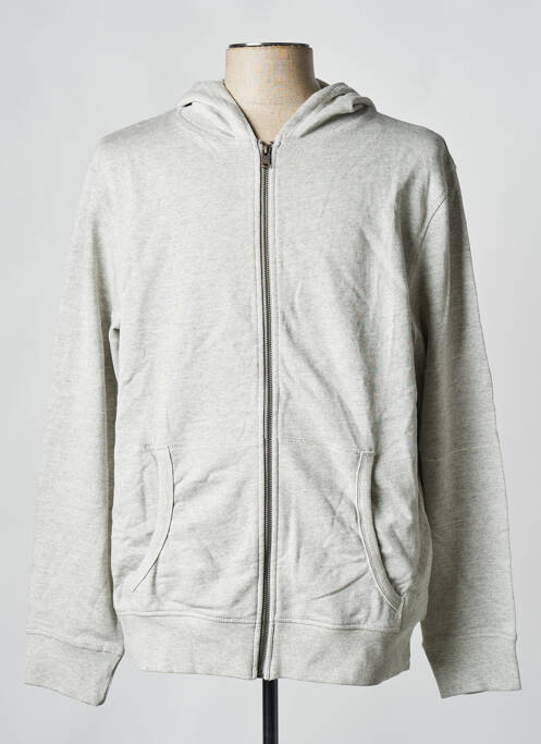 Hanorac cu glugă gri SELECTED bărbat