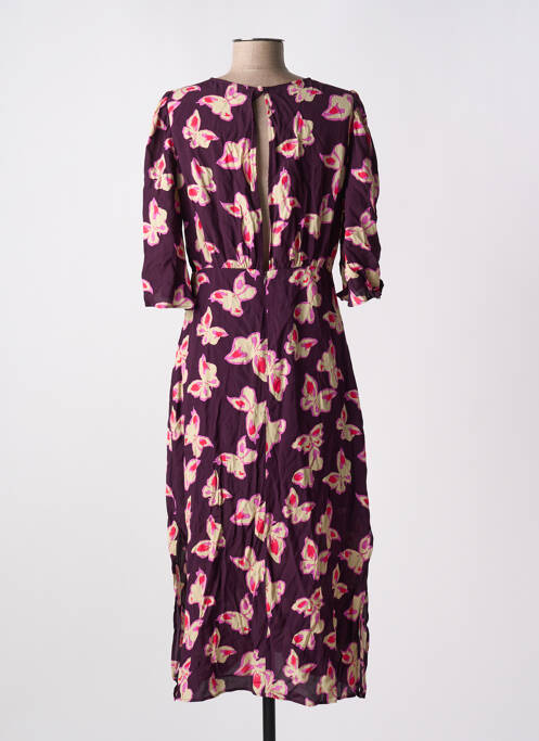 Rochie scurtă violet MANGO femeie