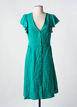 Rochie scurtă albastru MANGO femeie