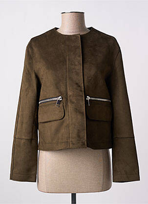 Jachete casual verde MANGO femeie