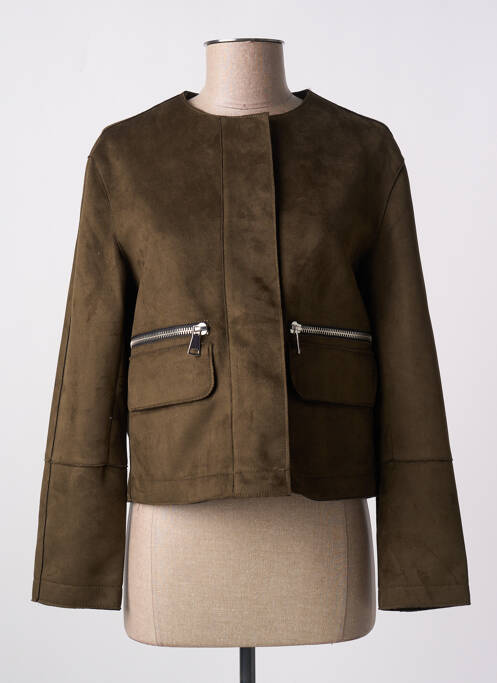 Jachete casual verde MANGO femeie