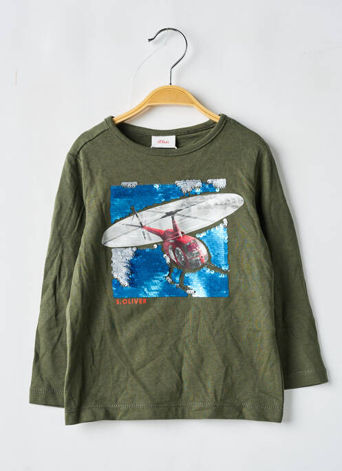 Tricou verde S.OLIVER băiat