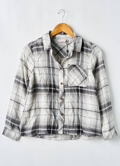 Cămașă cu mâneci lungi gri ONLY fată