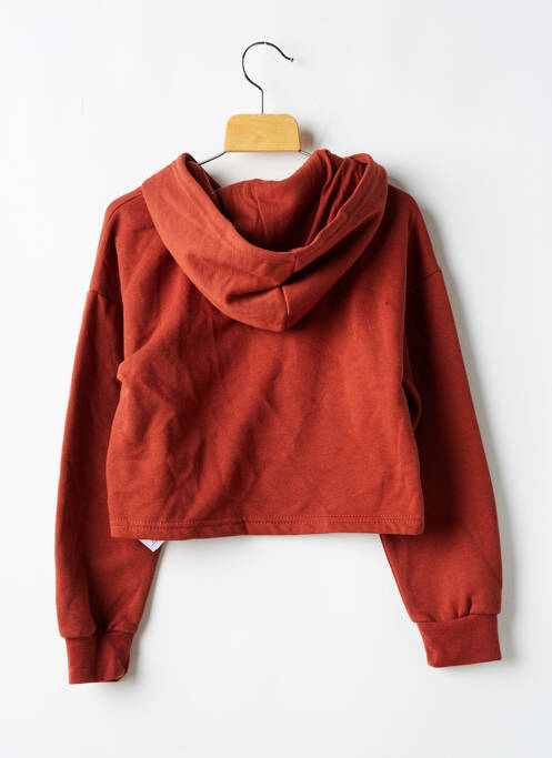 Hanorac cu glugă maro ONLY fată