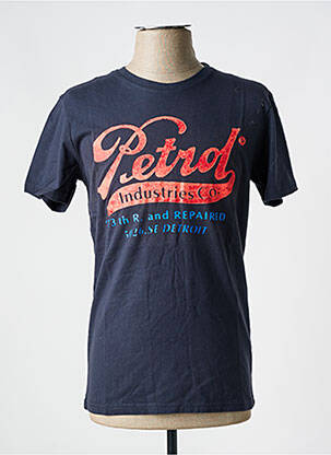 Tricou albastru PETROL INDUSTRIES bărbat