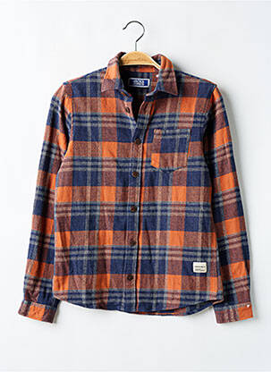 Cămașă cu mâneci lungi portocalie JACK & JONES băiat