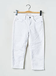 Pantalon trei sferturi alb ONLY femeie