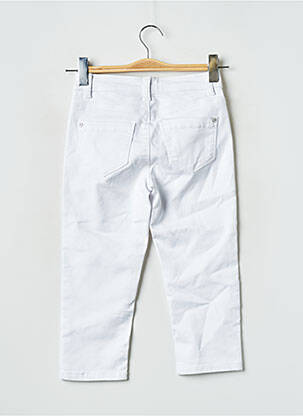Pantalon trei sferturi alb ONLY femeie