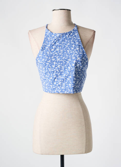 Top albastru SUBDUED femeie