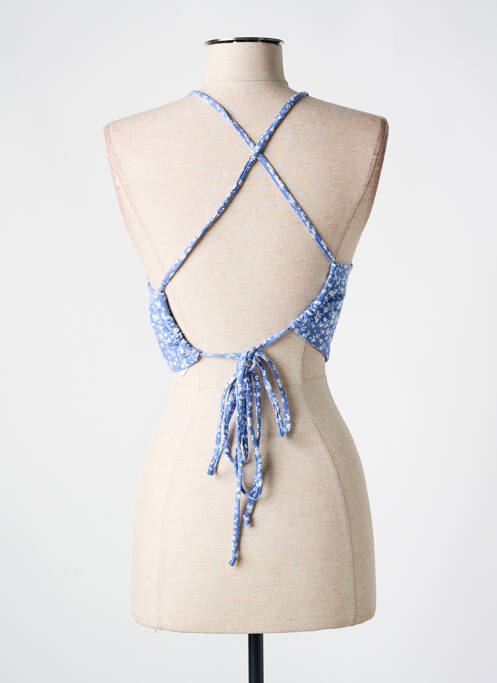 Top albastru SUBDUED femeie