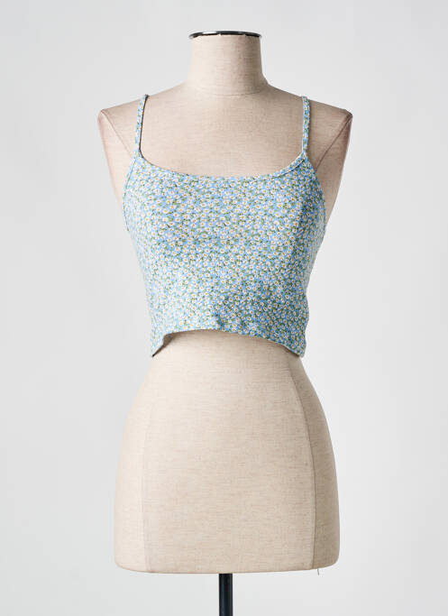 Top albastru SUBDUED femeie