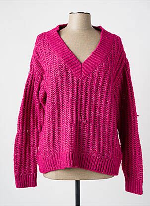 Pulover roz VERO MODA femeie