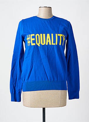 Pulover albastru MANGO femeie