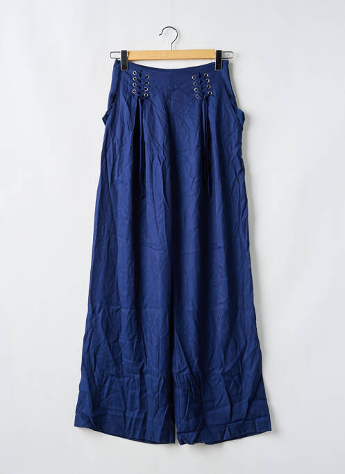 Pantalon evazat albastru GUESS femeie