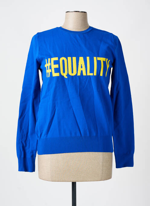 Pulover albastru MANGO femeie