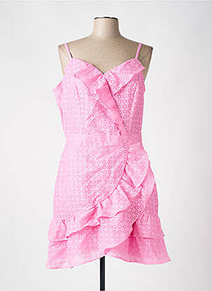 Rochie scurtă roz NAF NAF femeie