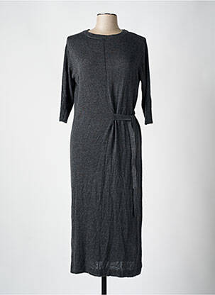 Rochie scurtă gri MANGO femeie