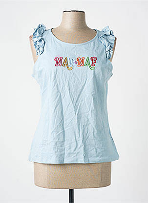 Top albastru NAF NAF femeie