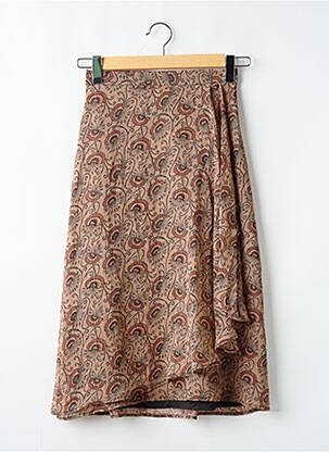 Fustă midi roz MORGAN femeie