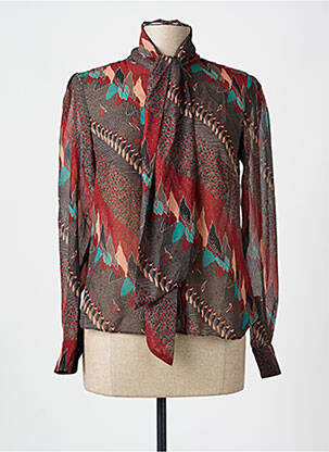 Cămașă maro MOLLY BRACKEN femeie