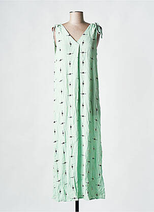 Rochie lungă verde VILA femeie