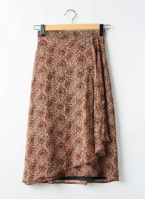 Fustă midi roz MORGAN femeie