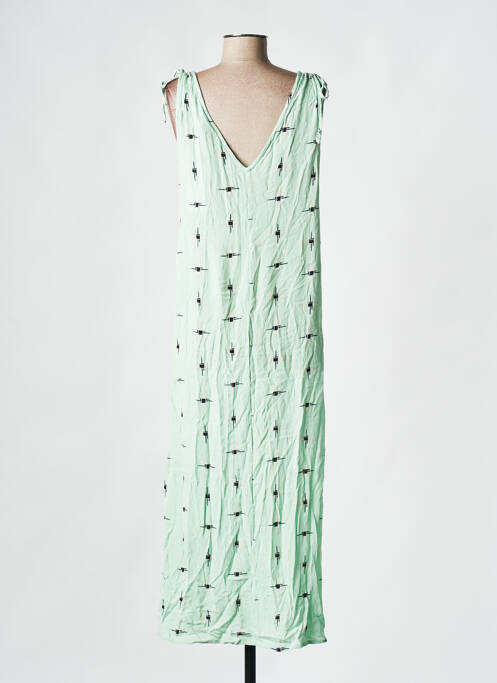 Rochie lungă verde VILA femeie