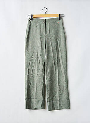 Pantalon larg verde AMELIE & AMELIE femeie