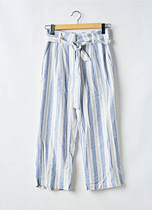 Pantalon larg alb ONLY femeie