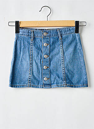 Fustă scurtă albastru LEVIS fată