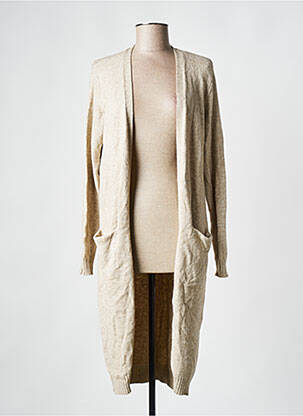 Vestă cu mâneci lungi bej VILA femeie