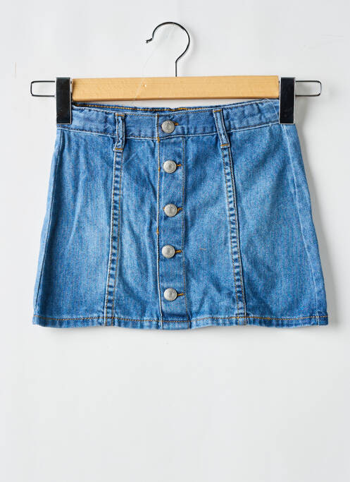 Fustă scurtă albastru LEVIS fată