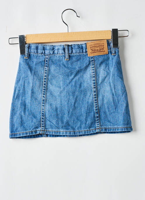 Fustă scurtă albastru LEVIS fată