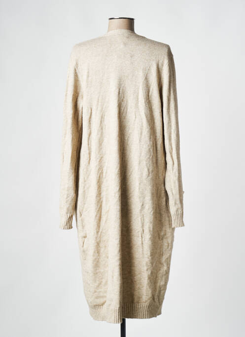 Vestă cu mâneci lungi bej VILA femeie