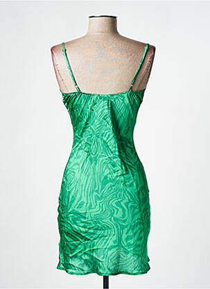 Rochie scurtă verde SUBDUED femeie