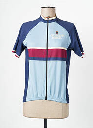 Polo albastru CYCLO CLUB MARCEL  femme