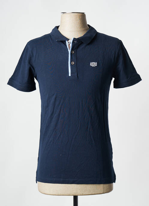 Polo albastru BRUCE & BUTLER  bărbat