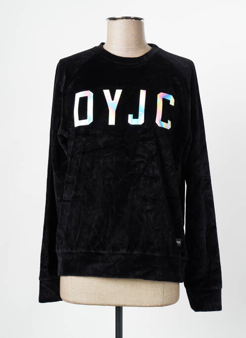 Hanorac negru DYJCODE BY DENNIS PRAET  femeie