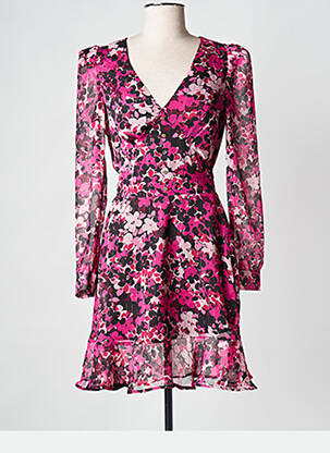 Rochie scurtă roz MORGAN femeie