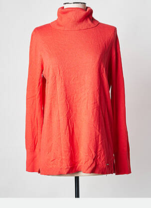 Pulover cu guler înalt roșu S.OLIVER femme