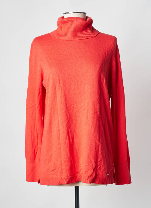 Pulover cu guler înalt roșu S.OLIVER femeie