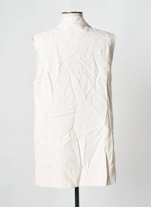 Vestă fără mâneci bej MANGO femeie