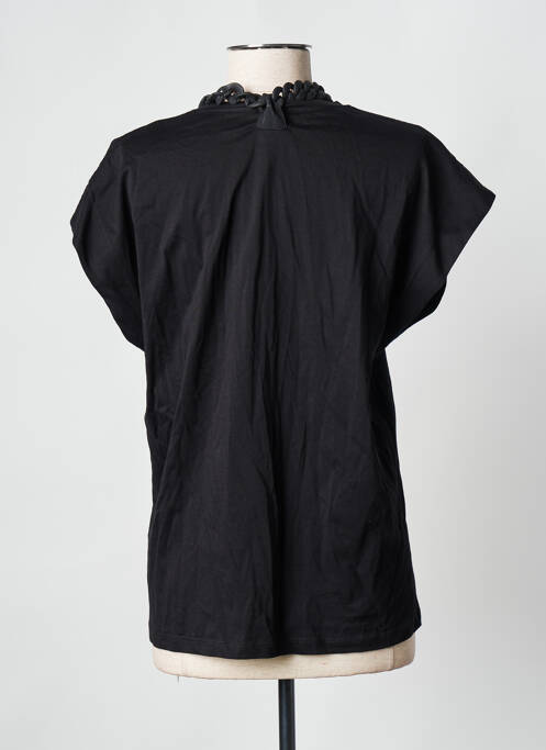 Tricou negru PLEASE femeie